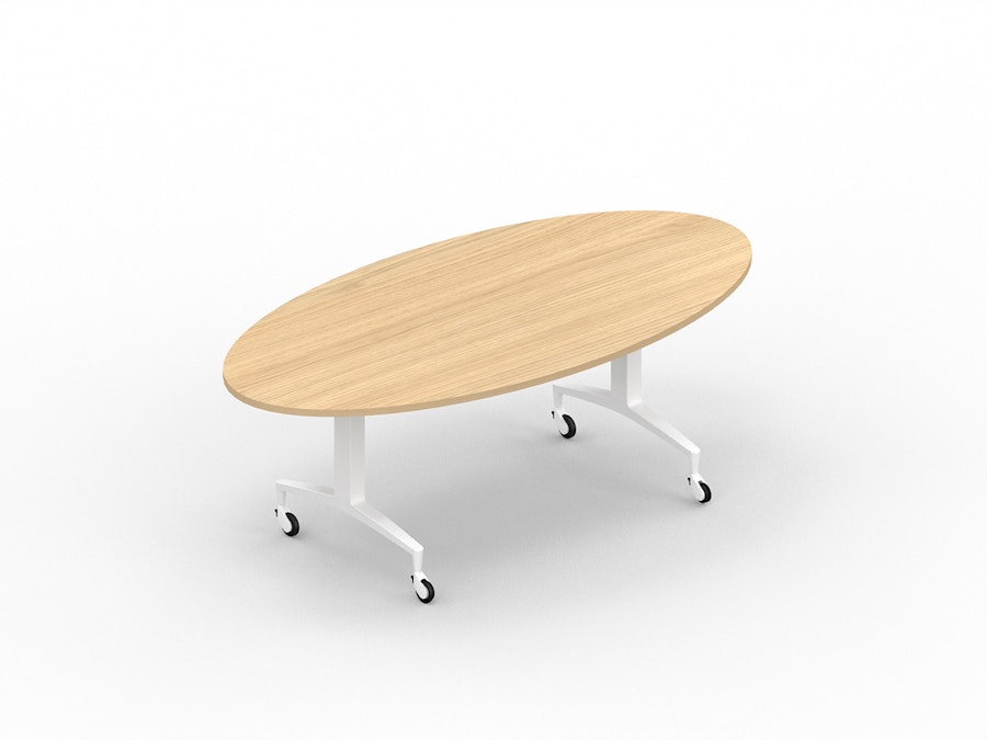 Oval folding table NOMAD