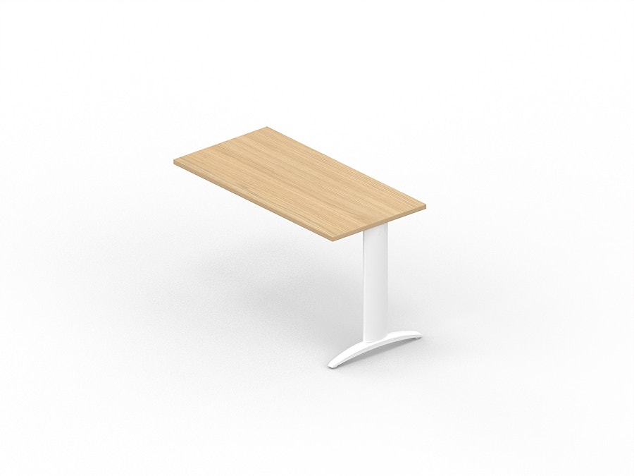 Table extension desk on leg K2