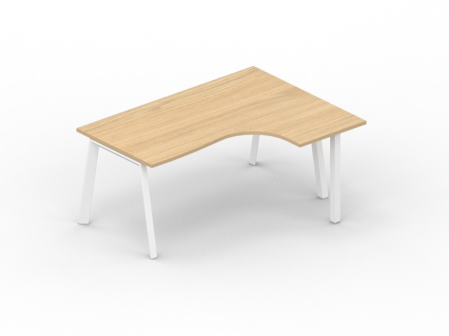 Asymmetric corner desk K8