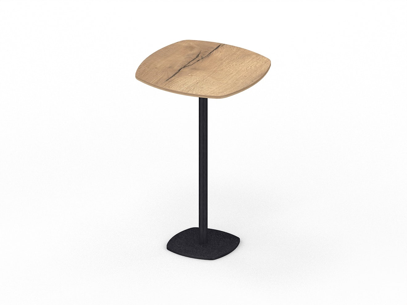 Square coffee table rounded corners COFFEE