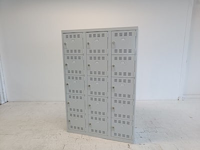 Lockers - Modèle d'exposition